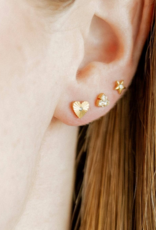 LINNY & CO Tatum Gold Screwback Stud Earrings