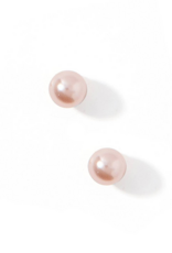 LINNY & CO Payton 5mm Pink Pearl Gold Screwback Stud Earrings