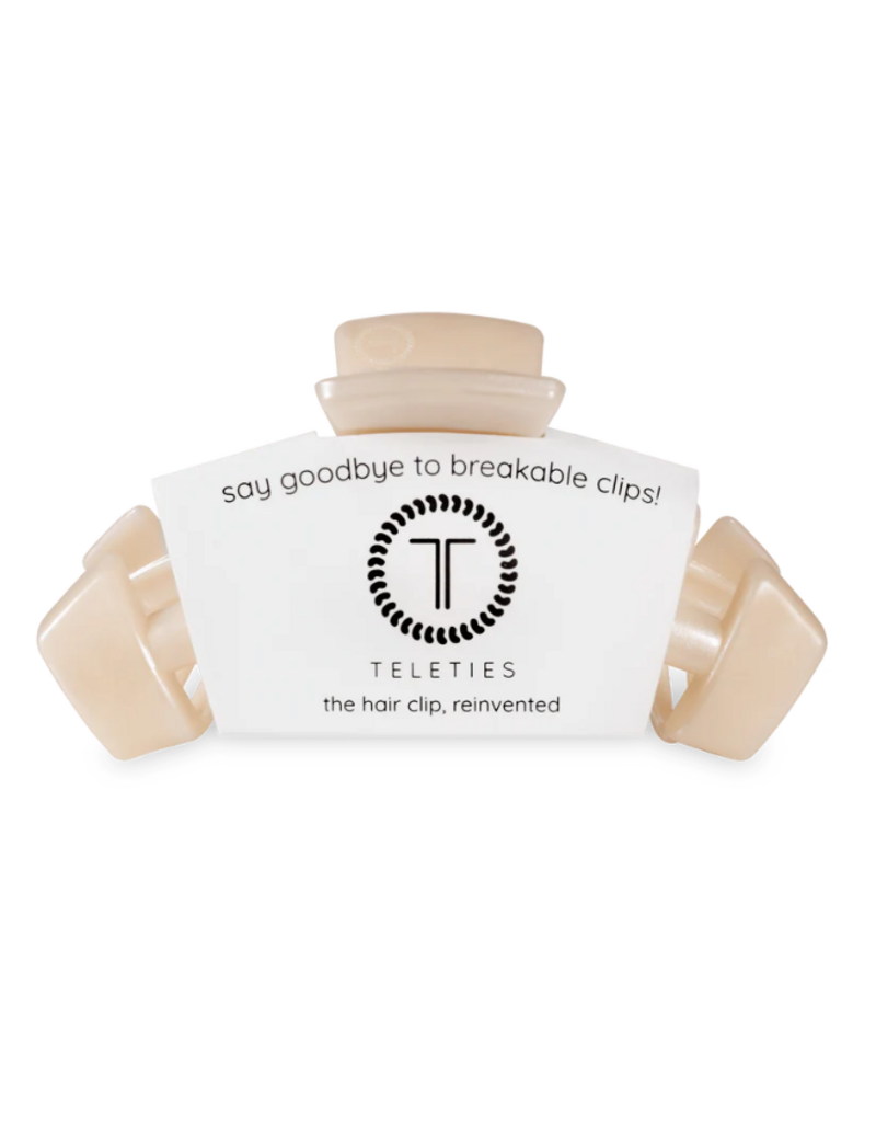 TELETIES Classic Soft Surf Large Hair Clip