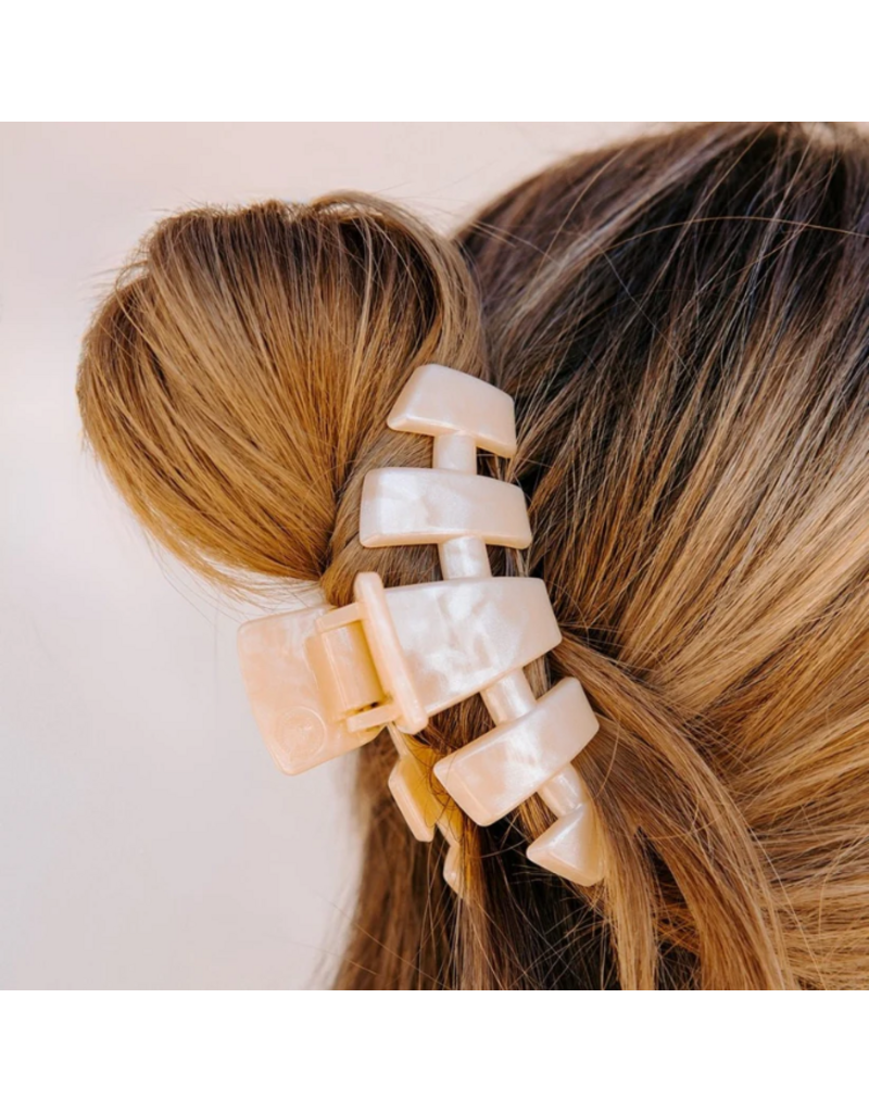 TELETIES Classic Soft Surf Large Hair Clip