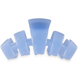 TELETIES Classic Blue Lagoon Large Hair Clip