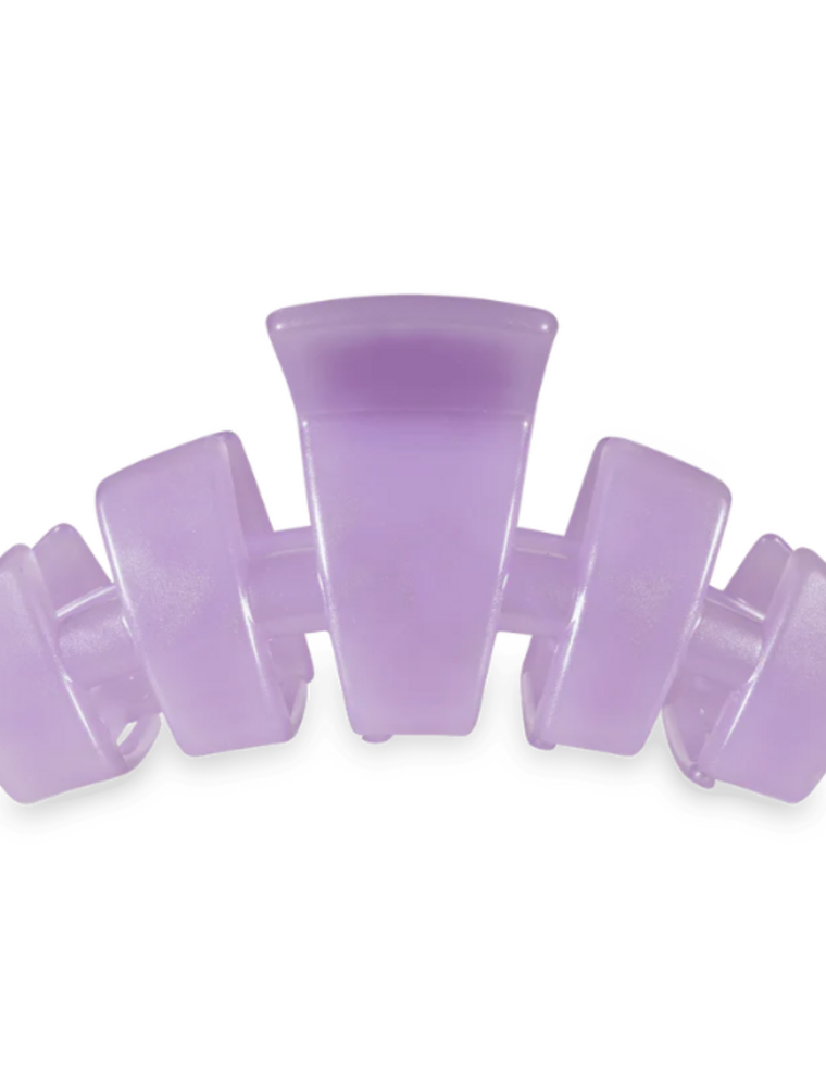 TELETIES Classic Lavender Mist Large Hair Clip