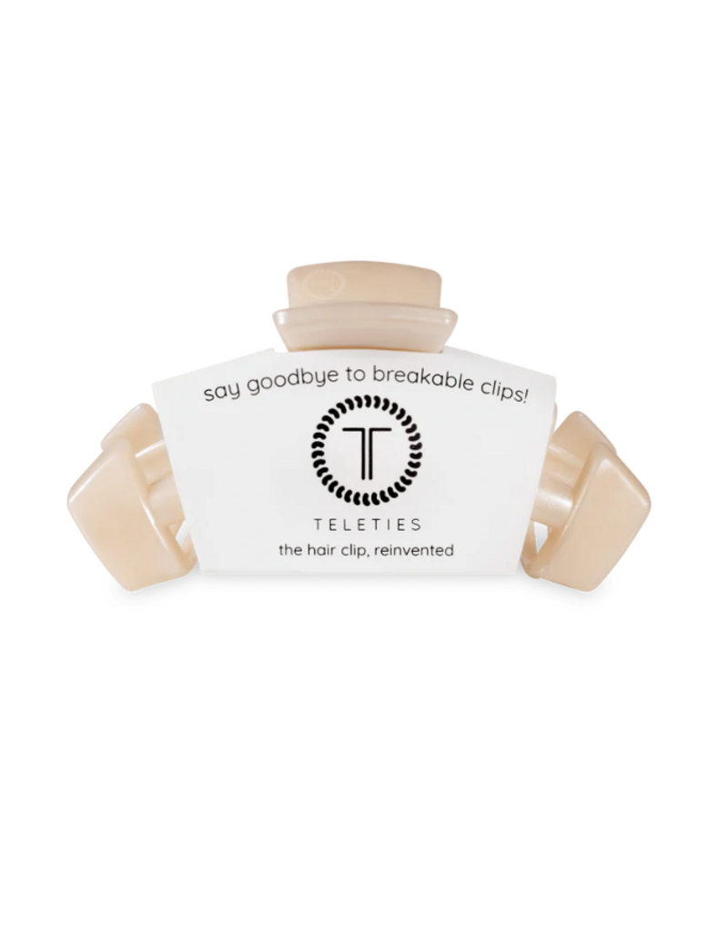 TELETIES Classic Soft Surf Medium Hair Clip