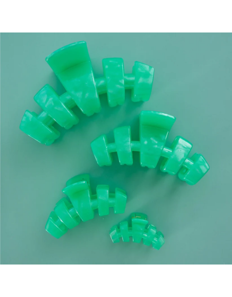 TELETIES Classic Spring Splash Medium Hair Clip