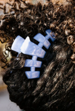 TELETIES Classic Blue Lagoon Medium Hair Clip