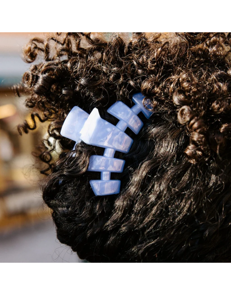 TELETIES Classic Blue Lagoon Medium Hair Clip