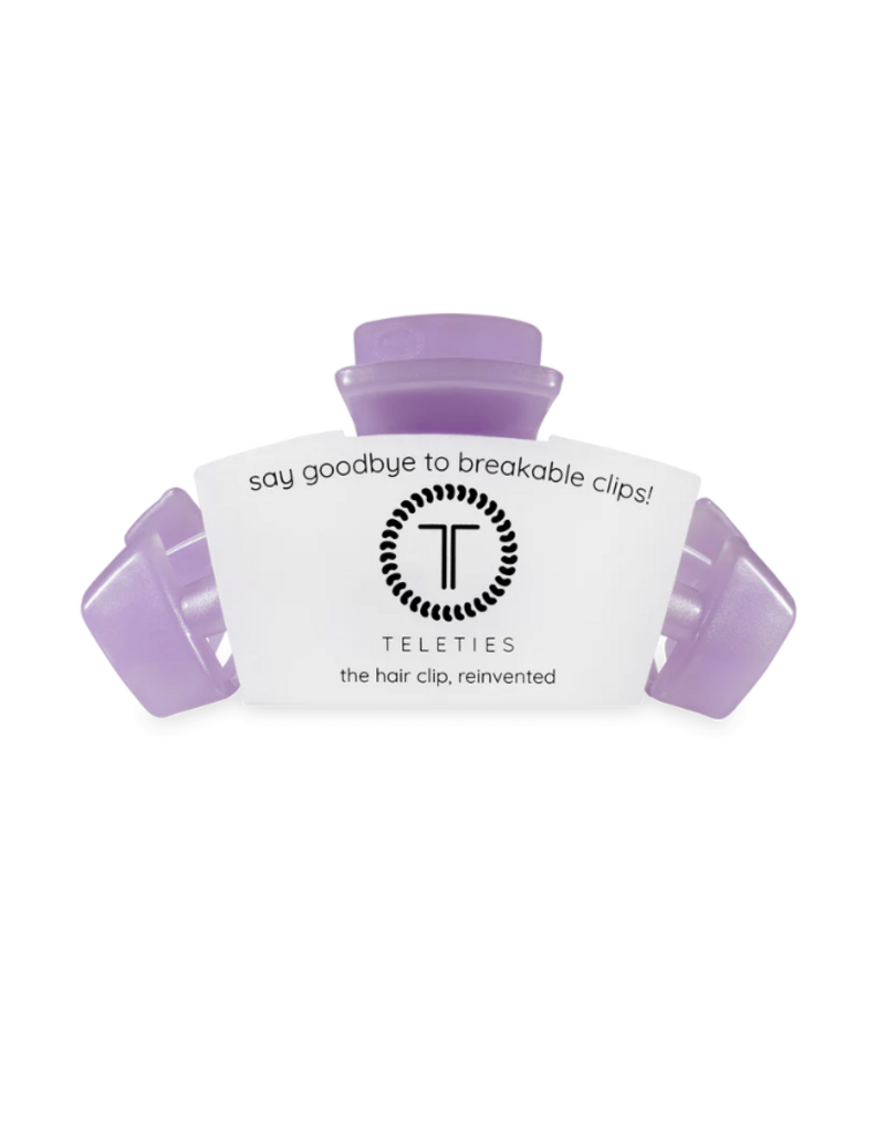 TELETIES Classic Lavender Mist Medium Hair Clip