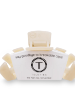 TELETIES Classic Almond Beige Medium Hair Clip