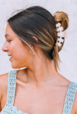 TELETIES Classic Almond Beige Medium Hair Clip