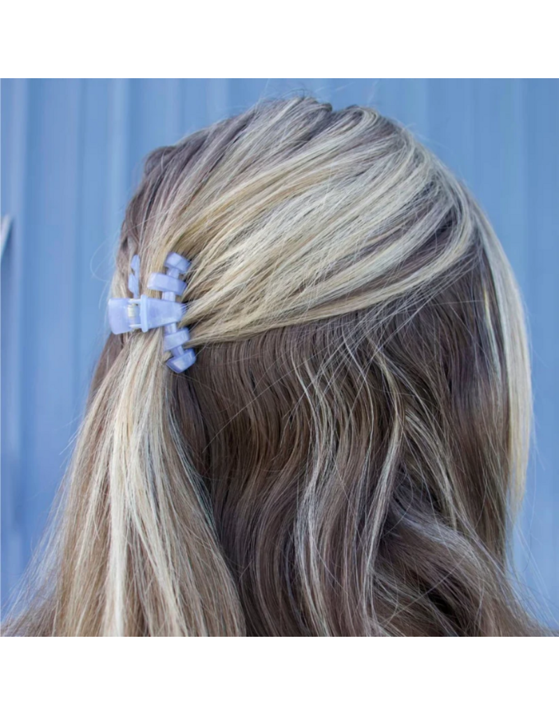 TELETIES Classic Blue Lagoon Tiny Hair Clip