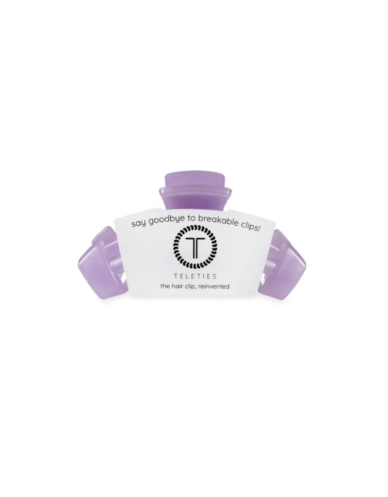 TELETIES Classic Lavender Mist Tiny Hair Clip