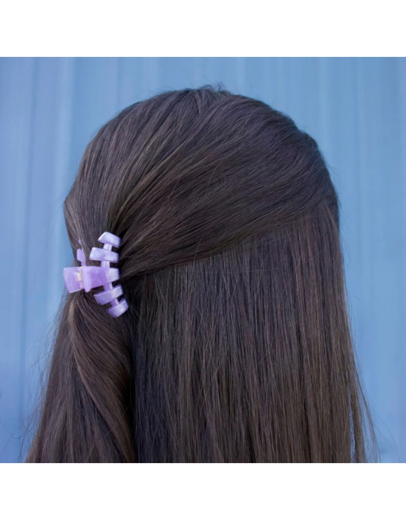 TELETIES Classic Lavender Mist Tiny Hair Clip