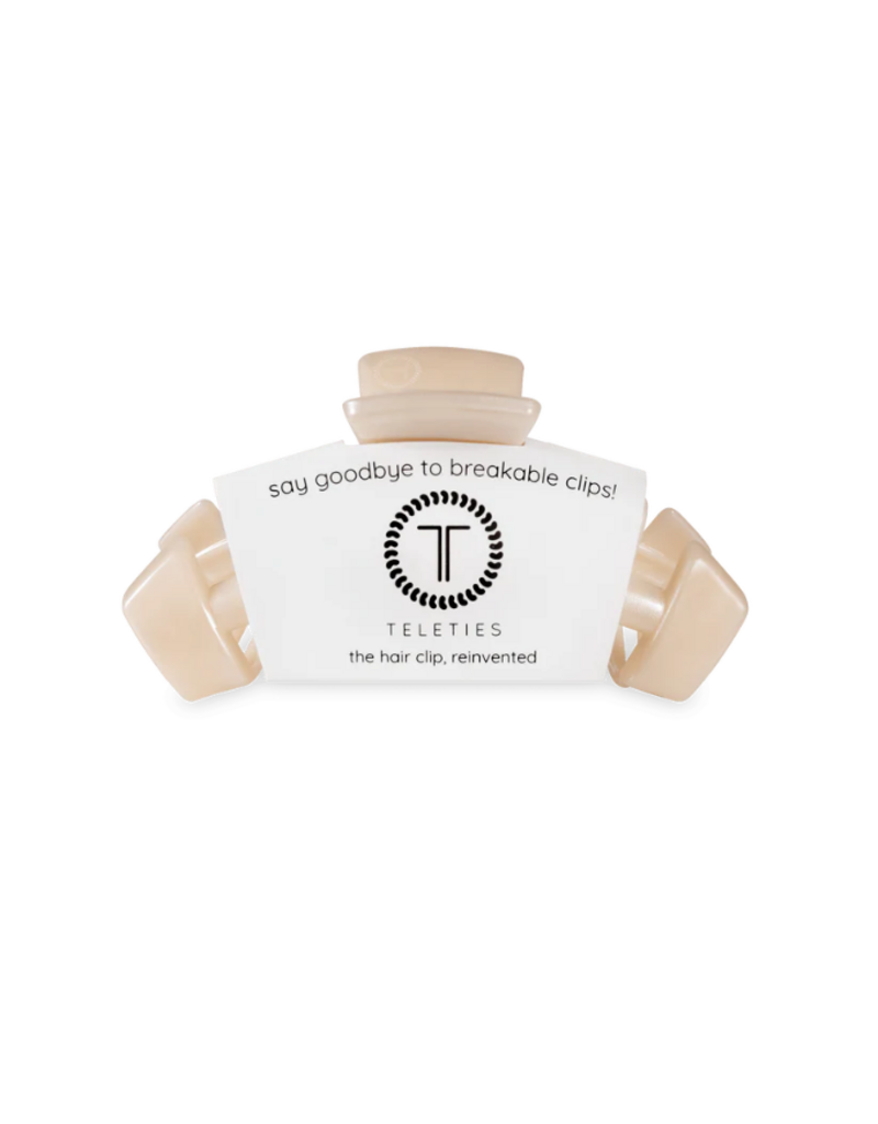 TELETIES Classic Soft Surf Small Hair Clip