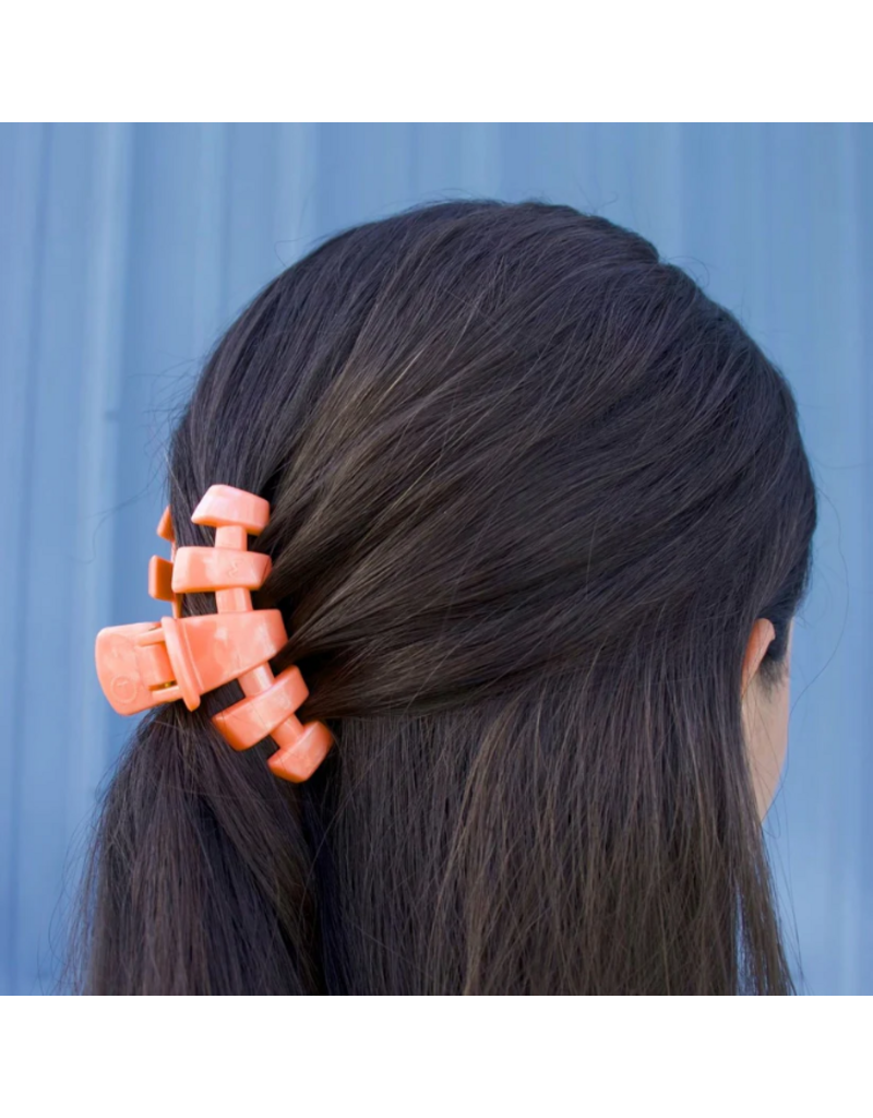 TELETIES Classic Dreamsicle Small Hair Clip
