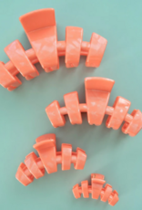 TELETIES Classic Dreamsicle Small Hair Clip