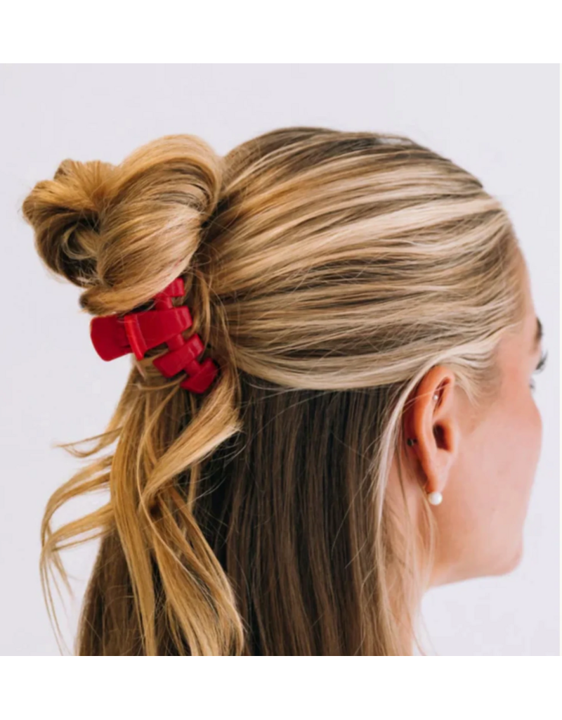 TELETIES Classic Rudolph Red Small Hair Clip