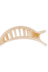 TELETIES Soft Surf Medium Flat Round Hair Clip