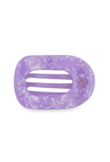 TELETIES Lavender Mist Small Flat Round Hair Clip