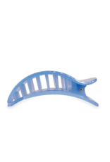 TELETIES Blue Lagoon Small Flat Round Hair Clip