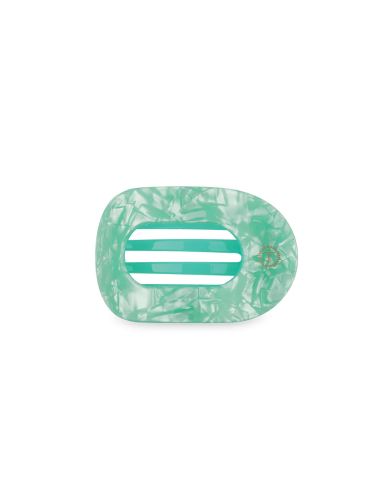 TELETIES Spring Splash Small Flat Round Hair Clip