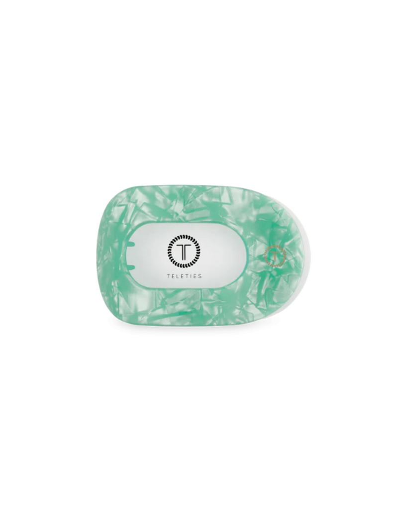 TELETIES Spring Splash Small Flat Round Hair Clip