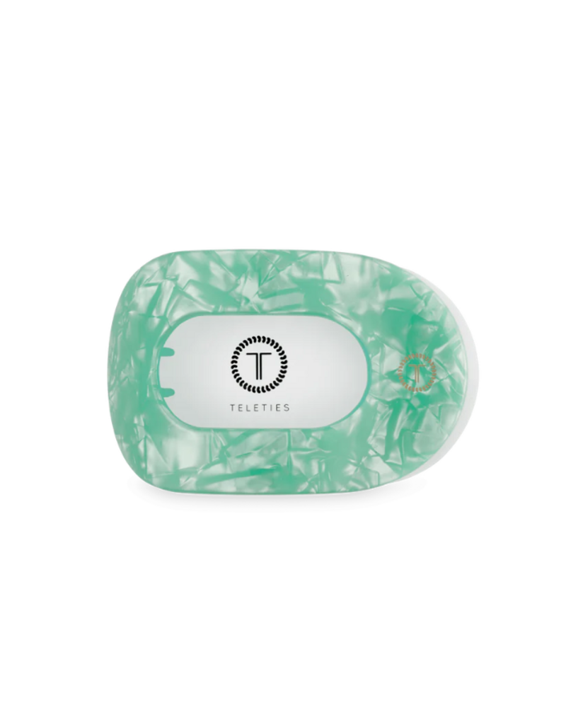 TELETIES Spring Splash Medium Flat Round Hair Clip
