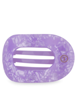 TELETIES Lavender Mist Medium Flat Round Hair Clip