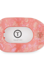 TELETIES Dreamsicle Large Flat Round Hair Clip