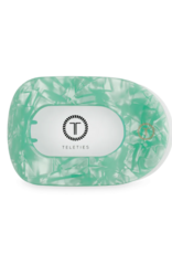 TELETIES Spring Splash Large Flat Round Hair Clip