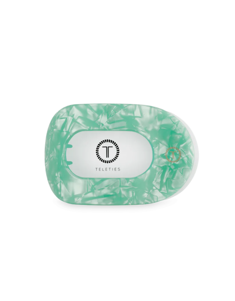 TELETIES Spring Splash Large Flat Round Hair Clip