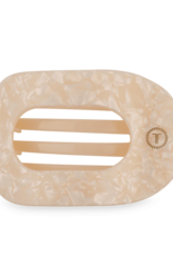 TELETIES Soft Surf Large Flat Round Hair Clip