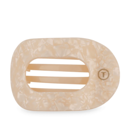 TELETIES Soft Surf Large Flat Round Hair Clip