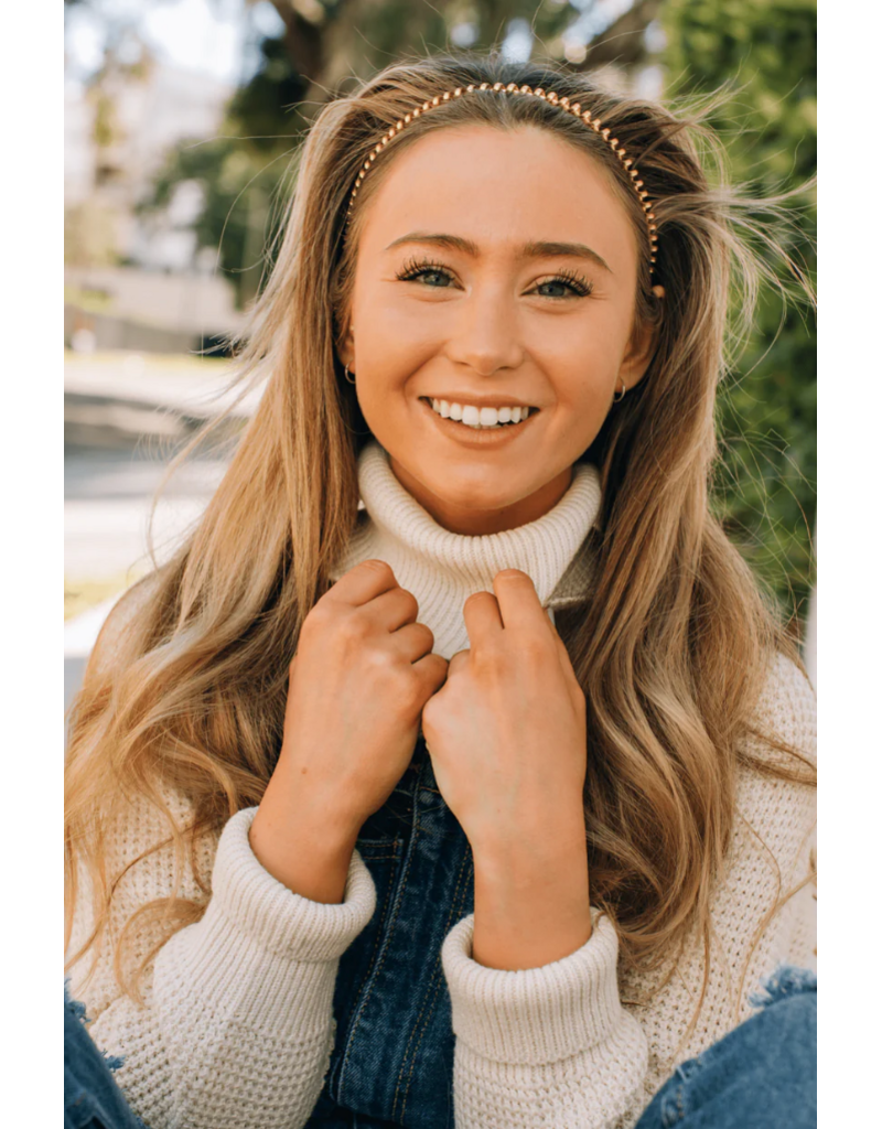 TELETIES Sunset Gold Headband