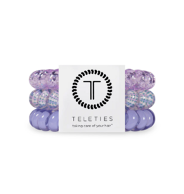 TELETIES Lavender Mist Large Hair Ties