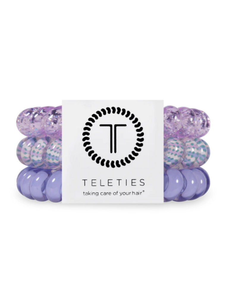 TELETIES Lavender Mist Large Hair Ties