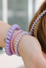 TELETIES Lavender Mist Large Hair Ties