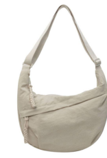 Moon Crossbody Bag in Beige