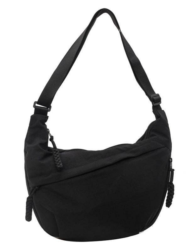 Moon Crossbody Bag in Black