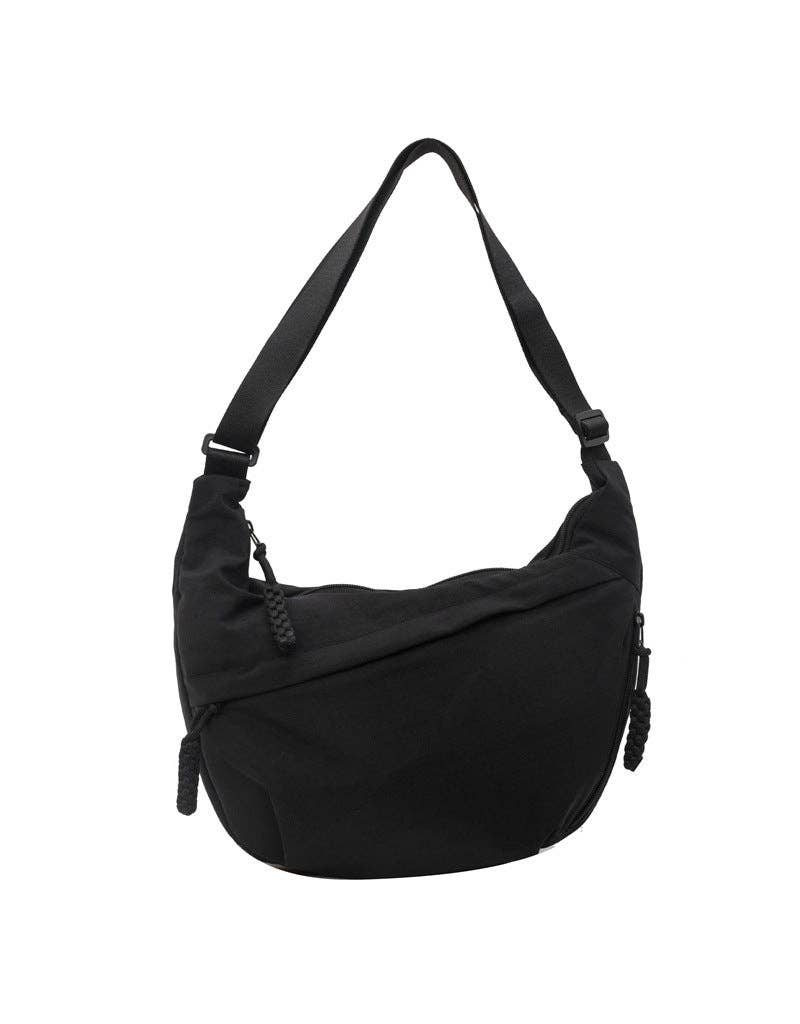 Moon Crossbody Bag in Black