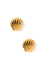 LINNY & CO Marina Gold Screwback Stud Earrings
