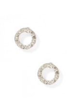 LINNY & CO Lainey Silver Screwback Stud Earrings
