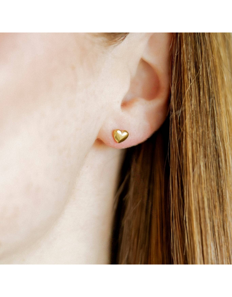 LINNY & CO Hadley Gold Screwback Stud Earrings