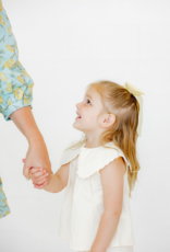 LINNY & CO Clara Cross Sparkle Gold Screwback Stud Earrings