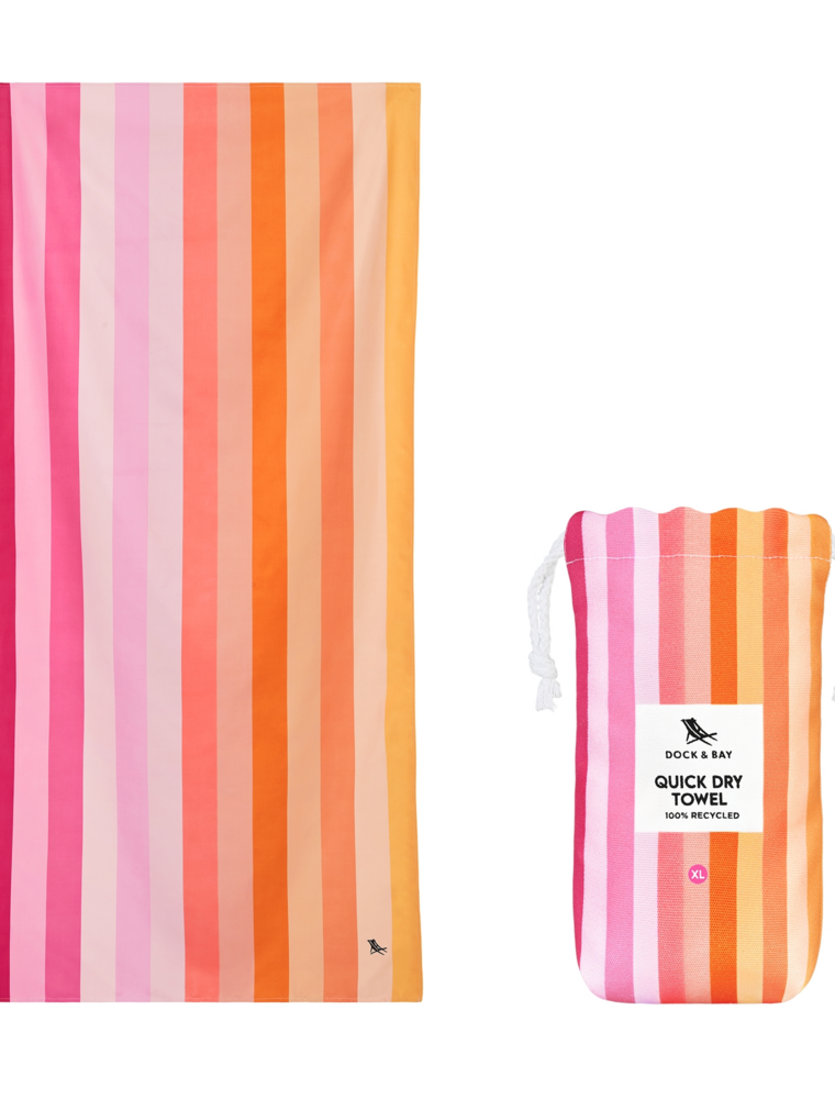 DOCK & BAY Quick Dry XL Towel in Miami Sorbet