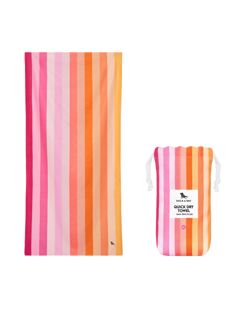 DOCK & BAY Quick Dry XL Towel in Miami Sorbet