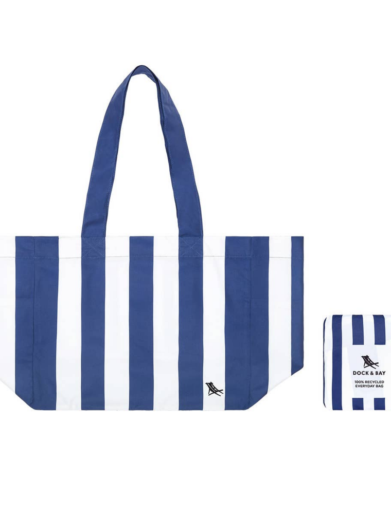DOCK & BAY Everyday Tote Bag in Whitsunday Blue
