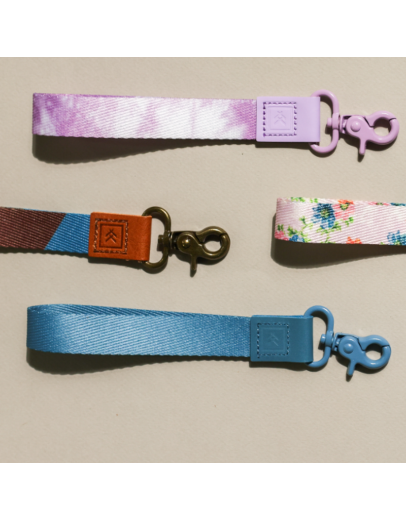 THREAD WALLETS Wrist Lanyard in Surf Blue