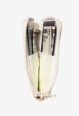 THREAD WALLETS Zipper Wallet in Off White