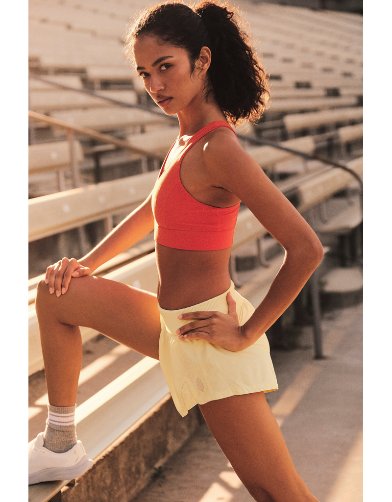 FREE PEOPLE MOVEMENT Carpe Diem Shorts in Sunlit Yellow
