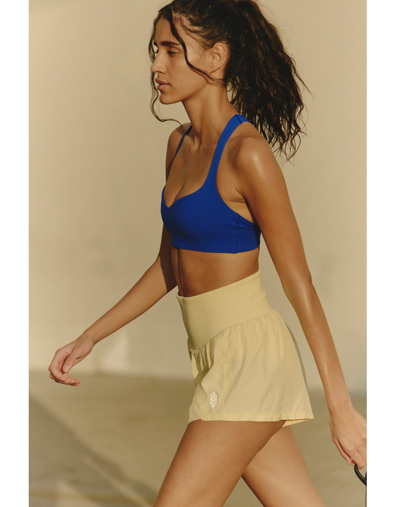 FREE PEOPLE MOVEMENT Carpe Diem Shorts in Sunlit Yellow